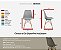 Cadeira Vermelha Charles Eames Dsw Soft em PP/PU - Imagem 2