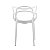 Cadeira Masters Allegra Branca em Polipropileno - Imagem 4