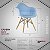 Cadeira Azul Claro Charles Eames Wood Daw em PP - Imagem 2