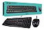 Kit Teclado e Mouse Logitech MK120 USB Preto - Imagem 1