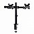 Suporte Articulado Para 2 Monitores 13''-32'' Vesa 100x100 - Sm341c - Imagem 2