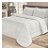 Cobreleito Matelassado Casal Percal 180 Fios Quality 50% Algodão/50% Poliester Branco 2,20X2,40m - Imagem 2