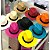 Chapéu Panamá Palha ou Colorido Adulto - Imagem 2