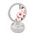 Espelho Maquiagem Aumento 10x Luz Led Dupla Face Camarim Beleza Giratório Portátil - Imagem 2