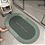 Tapete Banheiro Antiderrapante Super Absorvente Seca Rápido 40x60 Oval Quadrado - Imagem 4