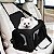 Bolsa Transporte Pet Transversal Cachorro Gato Viagem Passeio Cão Caixa Telado - Imagem 1