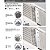 Fatiador Mandoline Cortador Profissional Legumes Salada Resistente 18 Tipos de Corte Aço Inox - Imagem 6