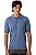 POLO TRICOT BOTAO MYR AZUL - Imagem 2