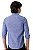 CAMISA LINHO MANGA LONGA MYR AZUL COBALTO - Imagem 3