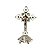 Cruz De Mesa E Parede Prata 17cm - Imagem 1