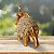 Escultura Mini Elefante Dourado Resina 10,5cm - Imagem 5