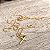 Colar Pingente De Cruz Banhado A Ouro - Imagem 5