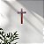 Cruz Crucifixo Madeira de Parede 40cm - Imagem 2