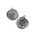 Medalha de São Bento Duas Cruzes 3cm - Imagem 4