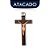 Crucifixo de Parede Madeira 28cm Atacado - Imagem 1