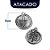 Medalha das Duas Cruzes 3cm Atacado - Imagem 1
