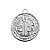 Medalha De São Bento 2,2cm Prata - Imagem 4