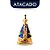 Nossa Senhora Aparecida 5cm Dourada Atacado - Imagem 1