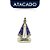 Nossa Senhora Aparecida 5cm Prata Atacado - Imagem 1