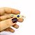 Broche Folheado Dourado Manto 4,5cm Atacado - Imagem 2