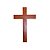 Cruz Sem Cristo De Parede Em Madeira 50cm - Imagem 1