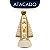 Nossa Senhora Aparecida Pérola 16cm Branca Atacado - Imagem 1