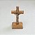 Cruz São Bento Mesa Madeira Maciça 8cm - Imagem 4