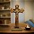 Cruz Crucifixo São Bento Mesa E Parede 26cm - Imagem 8