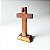 Cruz Madeira Maciça 12cm Mesa Parede - Imagem 6
