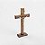 Crucifixo De Mesa E Parede Em Madeira 26cm Atacado - Imagem 6