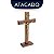 Crucifixo De Mesa E Parede Em Madeira 26cm Atacado - Imagem 1