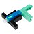 Conector Óptico, Tipo Fast, Com Trava, One Click SC/UPC, Azul - Imagem 1