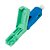 Conector Óptico, Tipo Fast, Com Trava, One Click SC/UPC, Azul - Imagem 6