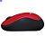 Mouse sem Fio Logitech Óptico 1000DPI 3 Botões - M185 Vermelho - Imagem 3