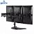 Suporte Triplo de Mesa Para 3 Monitores Gamer Xfx Reg. Altura T1236n - Elg - Imagem 3