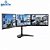 Suporte Triplo de Mesa Para 3 Monitores Gamer Xfx Reg. Altura T1236n - Elg - Imagem 1