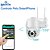 Câmera IP Mini Speed Dome WI-FI Externa 5MP Com Cartão SD 64GB -Alerta De Duas Vozes- Detecção Humana Áudio Visão Noturn - Imagem 2