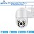Câmera IP Mini Speed Dome WI-FI Externa 5MP Com Cartão SD 64GB -Alerta De Duas Vozes- Detecção Humana Áudio Visão Noturn - Imagem 4