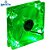Cooler Fan Bluecase 120mm LED Verde Transparente - BF-01G - Imagem 5