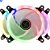 Cooler Fan Controlável Bluecase Ring BFR-09RGB RGB por Controlador, 12cm - BFR09RGBCASE - Imagem 2