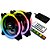 Kit Cooler Fan Com Controle Remoto F7-L600RGB C3Tech - Imagem 1