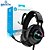 Fone Headset Gamer P2, Stereo e USB, H360, Preto com RGB - Imagem 1