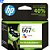 Cartucho HP 667 XL Colorido Original (3YM80AL) Para HP Deskjet 2376, 2774, 2776, 6476 - Imagem 1