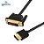 Cabo Hdmi 2.0 Macho Para Dvi 24+1 Macho 1Mt Transmissão Bidirecional Ugreen 30116 - Imagem 1