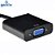 Mini Adaptador Conversor Hdmi Para Vga Com Saída De Áudio Preto - Imagem 3