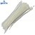 Abraçadeira De Nylon 4, 8 X 250 Mm Com 100 Peças Branca - Imagem 3