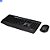 Teclado e Mouse Logitech Multimídia Wireless Mk345 Com Apoio de Braco Preto - Imagem 3