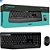 Teclado e Mouse Logitech Multimídia Wireless Mk345 Com Apoio de Braco Preto - Imagem 1