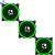 Cooler FAN Bluecase Ring BFR-11G 120mm LED Verde BULK - Imagem 3