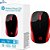 Mouse Sem Fio HP Óptico 1000DPI 200 Oman Vermelho - Imagem 1